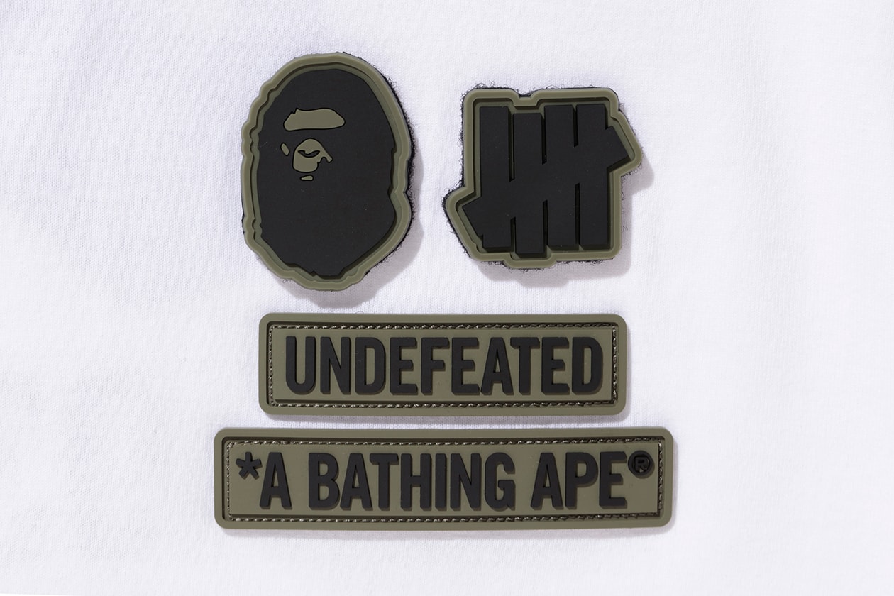 베이프 언디피티드 2017 가을, 겨울 협업 룩북 제품 사진 bape undefeated lookbook fall winter