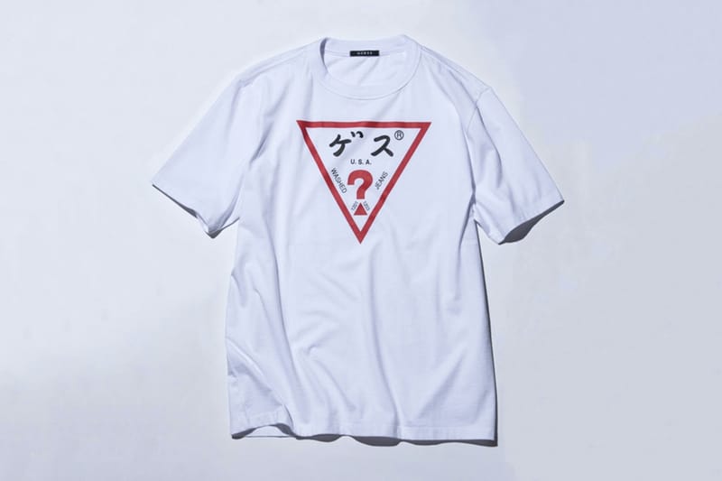 게스 x 소프넷의 일본 단독 가타카나 캡슐