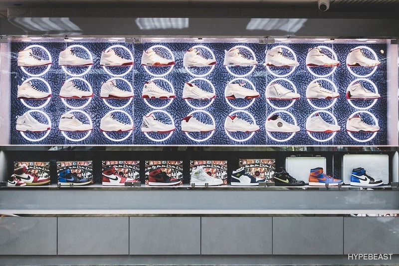 홍콩 플라이트23 조던 전시 jordan brand flight23 hong kong inside 2017
