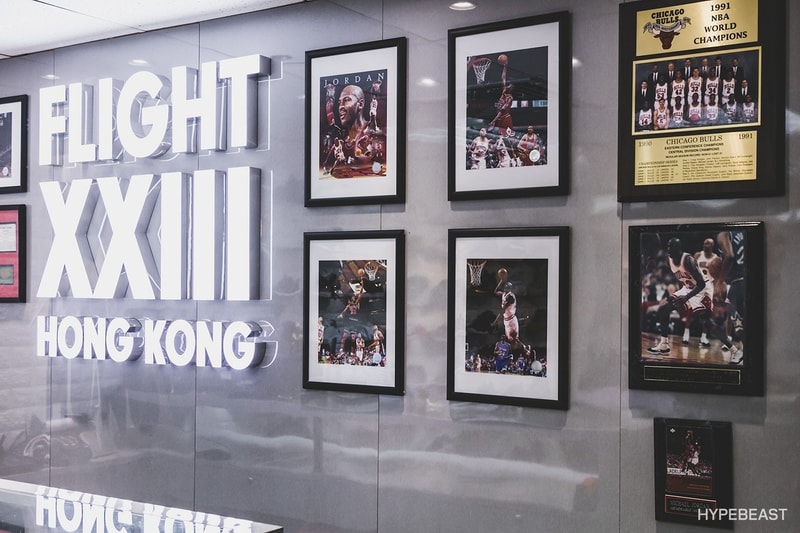 홍콩 플라이트23 조던 전시 jordan brand flight23 hong kong inside 2017