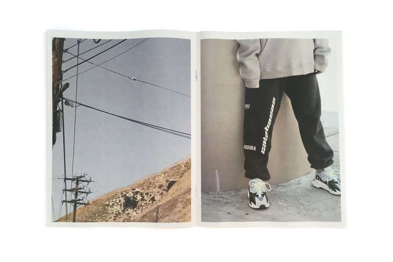칸예 웨스트 칼라바사스 컬렉션 2 매거진 데이즈드 kanye west calabasas collection 2 zine 2017