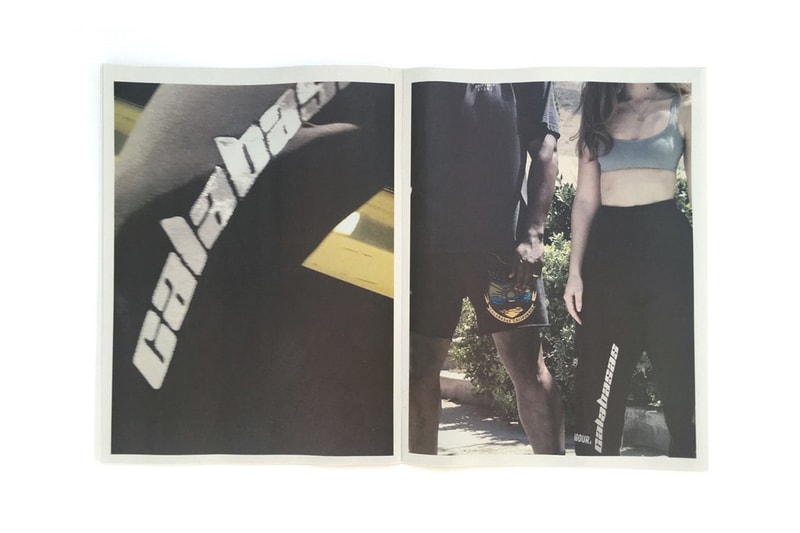 칸예 웨스트 칼라바사스 컬렉션 2 매거진 데이즈드 kanye west calabasas collection 2 zine 2017