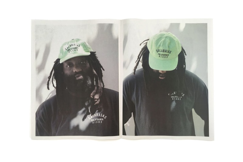 칸예 웨스트 칼라바사스 컬렉션 2 매거진 데이즈드 kanye west calabasas collection 2 zine 2017