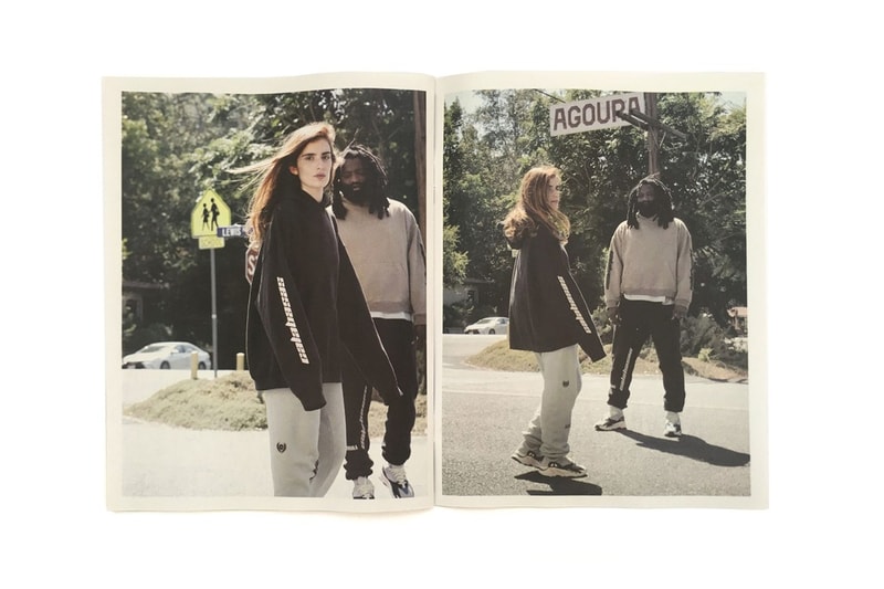 칸예 웨스트 칼라바사스 컬렉션 2 매거진 데이즈드 kanye west calabasas collection 2 zine 2017