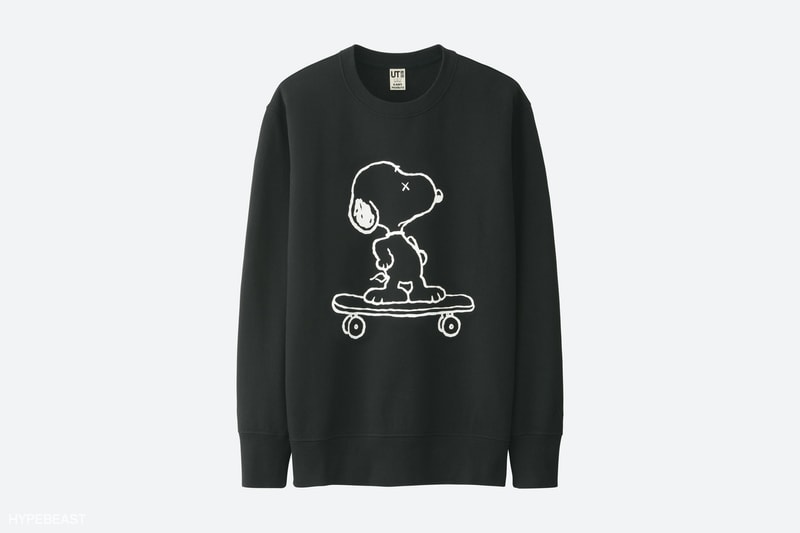 카우스 피너츠 유니클로 ut kaws peanuts uniqlo ut capsule collection 2017 fall winter 가을 겨울