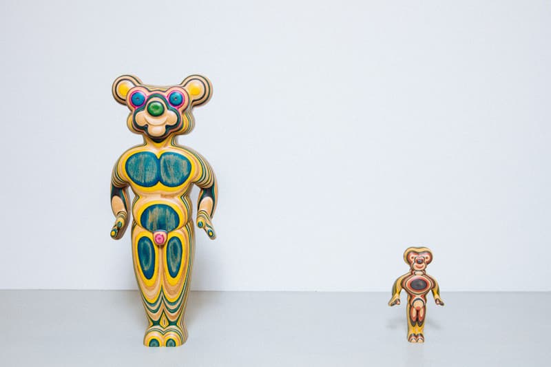 다니엘 아샴 로니 피그 키스 갤러리 전시 하로시 설치 미술 뉴욕 2017 kith daniel arsham ronnie fieg gallery new york flagship store haroshi