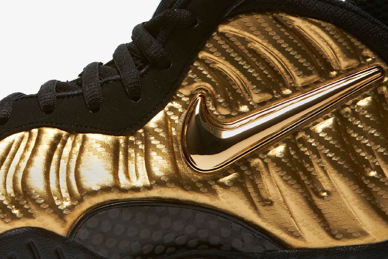 나이키 에어 폼포짓 프로 메탈릭 골드 nike air foamposite pro metallic gold 2017