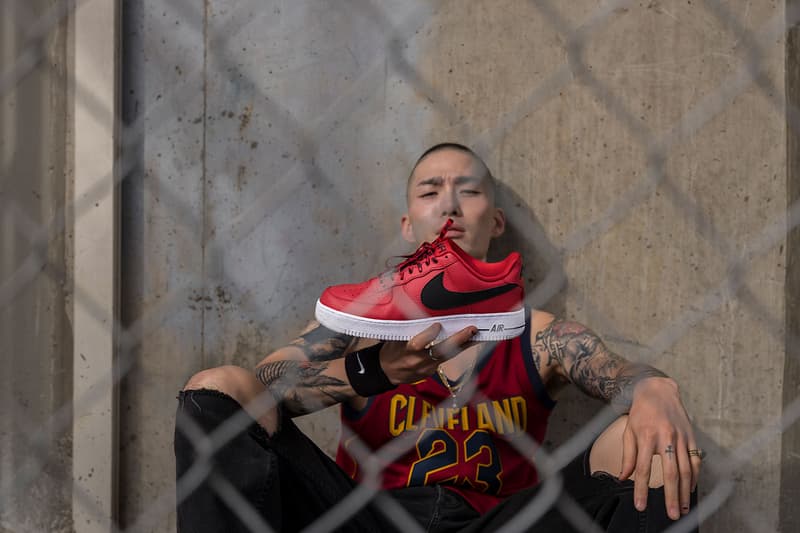나이키 에어 포스 1 NBA 2017 가을, 겨울 캠페인 nike air force 1 Nba