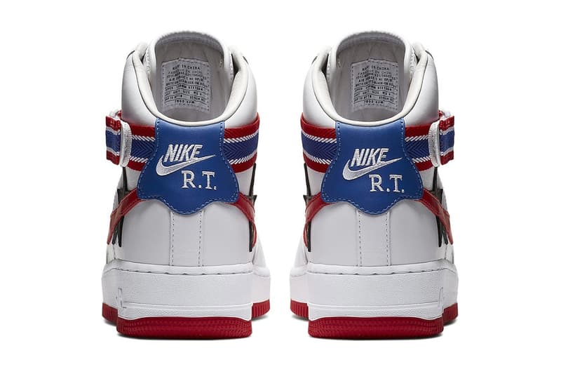 리카르도 티시가 만든 나이키 에어 포스 1 하이 nike riccardo tisci air force 1 closer look 2017