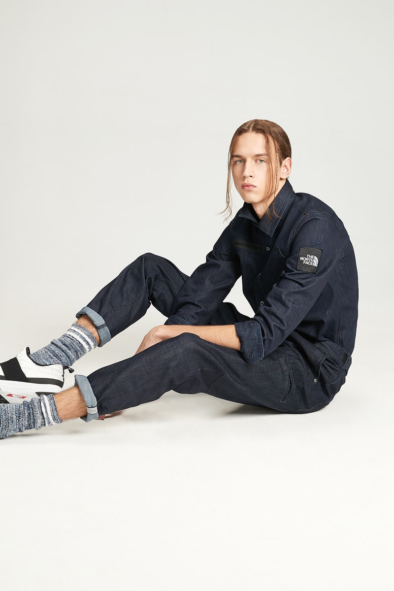 노스페이스 블랙 시리즈 테크 데님 2017 가을, 겨울 컬렉션 north face black series tech denim fall winter