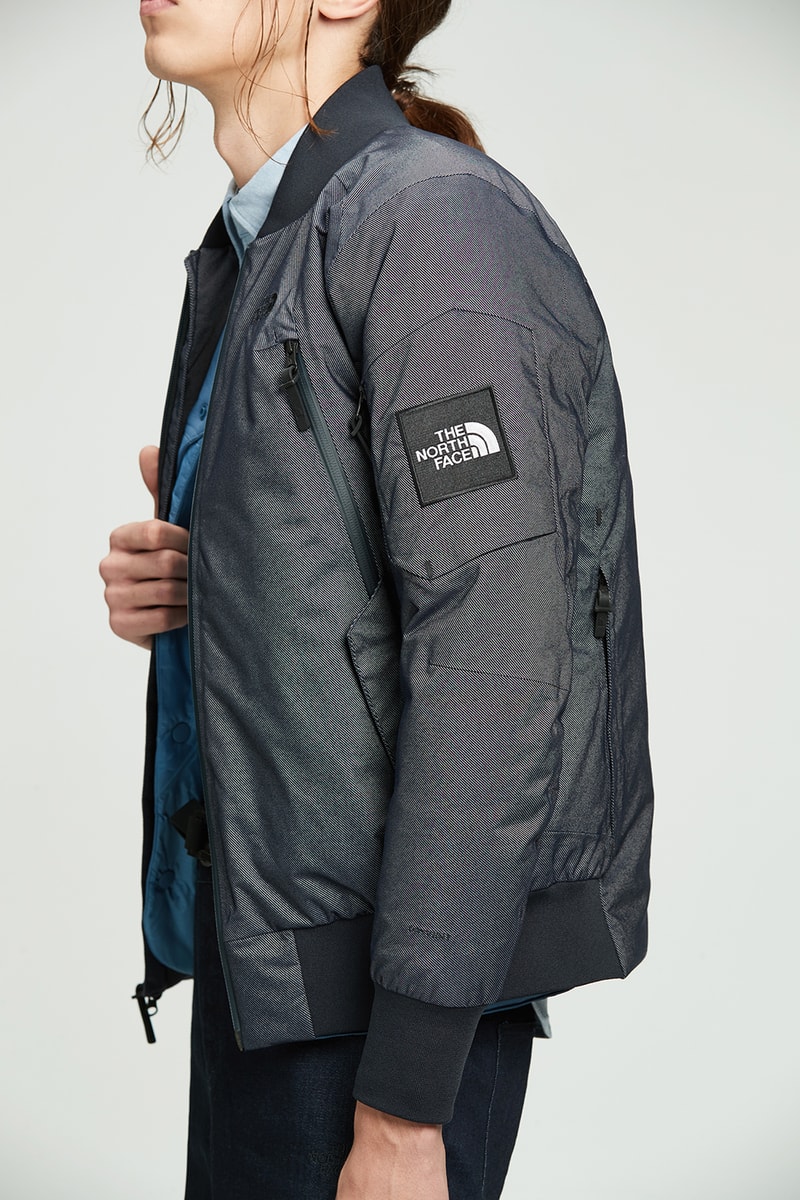 노스페이스 블랙 시리즈 테크 데님 2017 가을, 겨울 컬렉션 north face black series tech denim fall winter