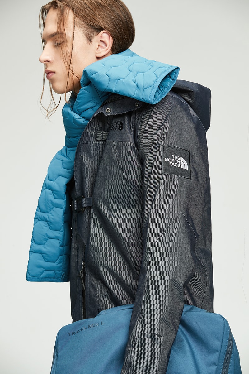 노스페이스 블랙 시리즈 테크 데님 2017 가을, 겨울 컬렉션 north face black series tech denim fall winter