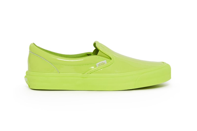 오프닝 세레모니 x 반스 슬립온 글로시 팩 opening ceremony vans slip on patent pack 2017