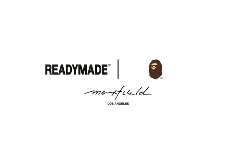 레디메이드 요지 야마모토 베이프 저스트 돈 피어 오브 갓 진 다니엘 아샴 맥스필드 엘에이 2017 readymade yohji yamamoto bape just don fear of god jeans daniel arsham maxfield LA MAOR collaboration