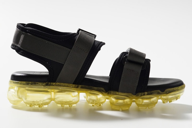 베이퍼맥스를 연상케하는 세브시그 여름 샌들 seveskig sandals 2018 spring summer air soles 2017