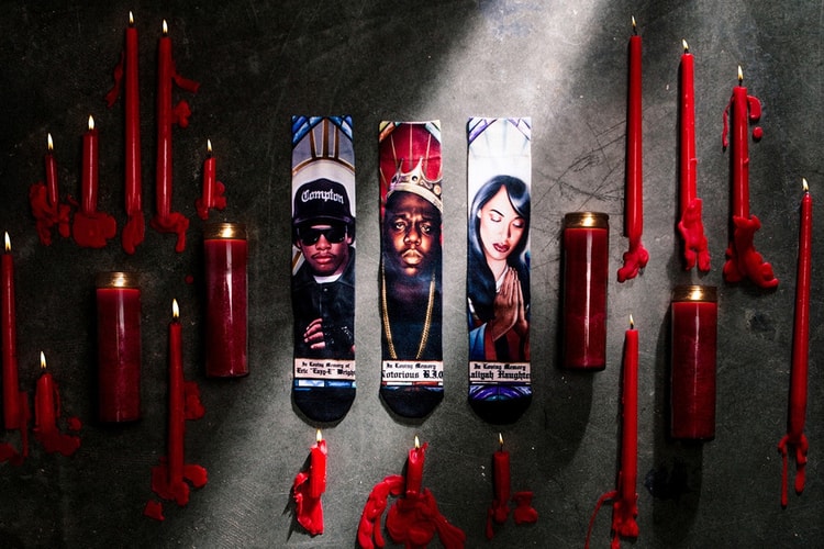 노토리어스 B.I.G.를 기리는 스탠스 양말 컬렉션