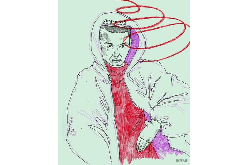 기묘한 이야기 시즌 2 그림 패러디 스트릿웨어 베트멍 챔피온 오프 화이트 stranger things season 2 illustration streetwear characters 2017