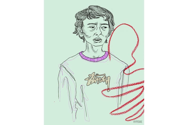 기묘한 이야기 시즌 2 그림 패러디 스트릿웨어 베트멍 챔피온 오프 화이트 stranger things season 2 illustration streetwear characters 2017