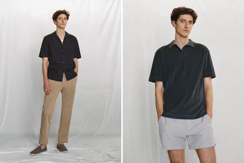 선스펠 2018 봄 여름 컬렉션 룩북 남성복 sunspel spring summer collection lookbook