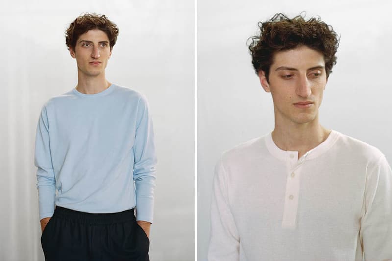 선스펠 2018 봄 여름 컬렉션 룩북 남성복 sunspel spring summer collection lookbook
