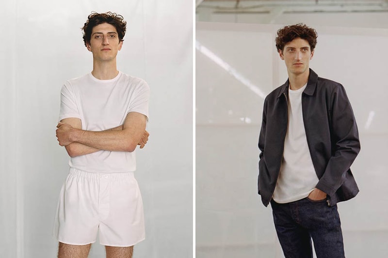 선스펠 2018 봄 여름 컬렉션 룩북 남성복 sunspel spring summer collection lookbook