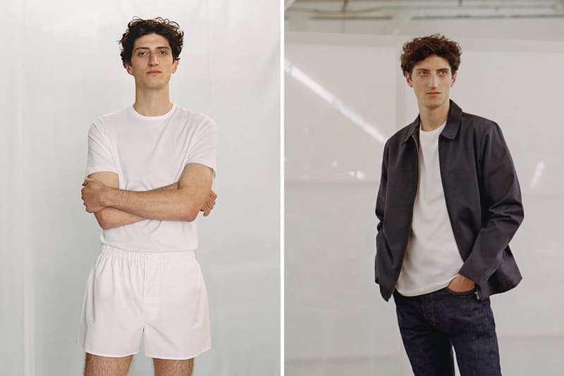 선스펠 2018 봄 여름 컬렉션 룩북 남성복 sunspel spring summer collection lookbook