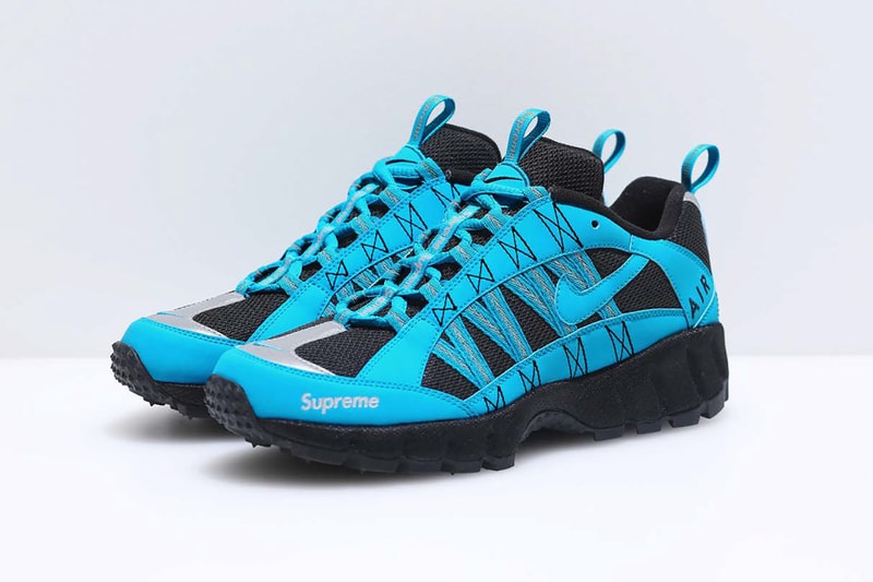 슈프림 x 나이키 에어 휴마라 협업 컬렉션 상세컷 supreme nike collaboration 2017 fall winter humara collection detail