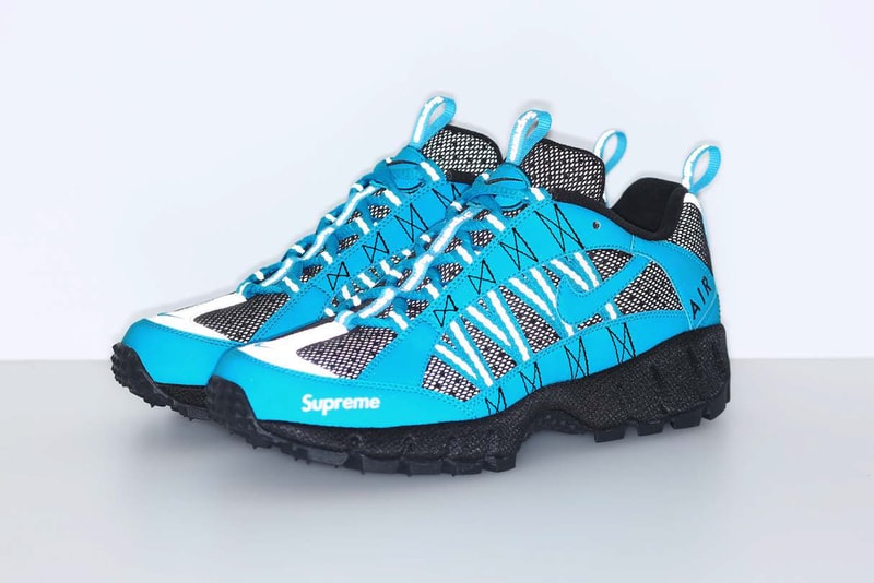 슈프림 x 나이키 에어 휴마라 협업 컬렉션 상세컷 supreme nike collaboration 2017 fall winter humara collection detail