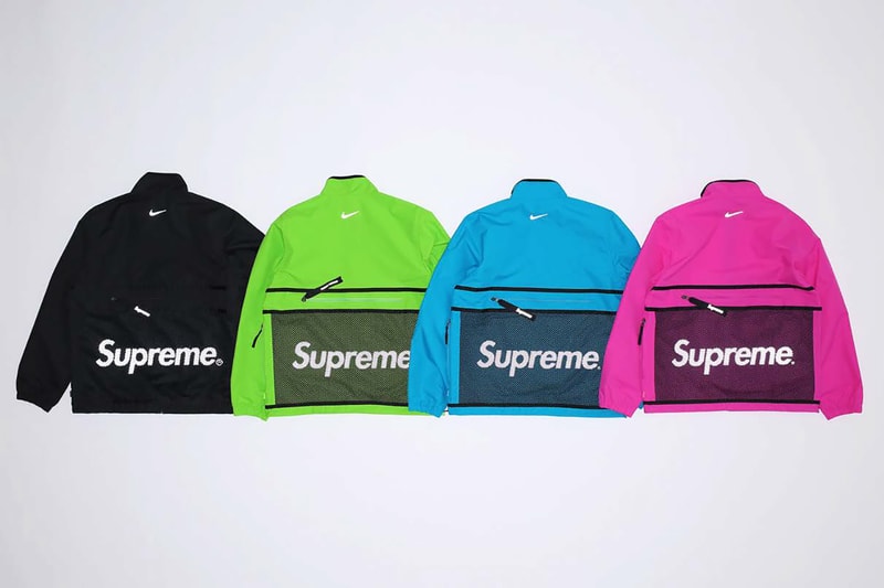 슈프림 x 나이키 에어 휴마라 협업 컬렉션 상세컷 supreme nike collaboration 2017 fall winter humara collection detail
