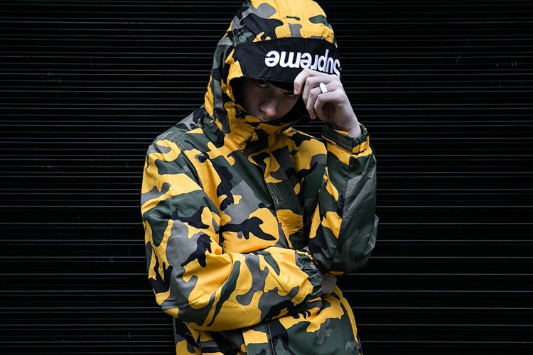 슈프림 x 나이키 에어 휴마라 런던 발매 현장