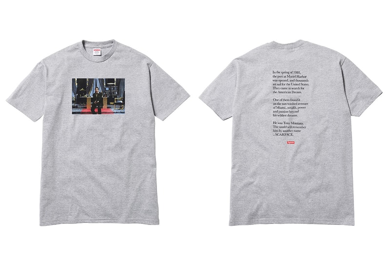 슈프림 스카페이스 컬렉션 supreme scarface collection 2017