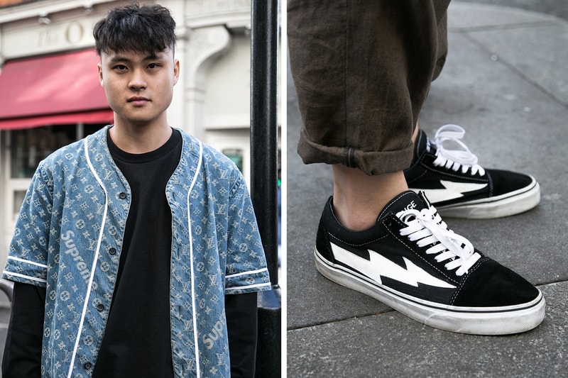 슈프림 스카페이스 협업 런던 발매 현장 스트릿스냅 2017 supreme scarface fall winter london drop street snap