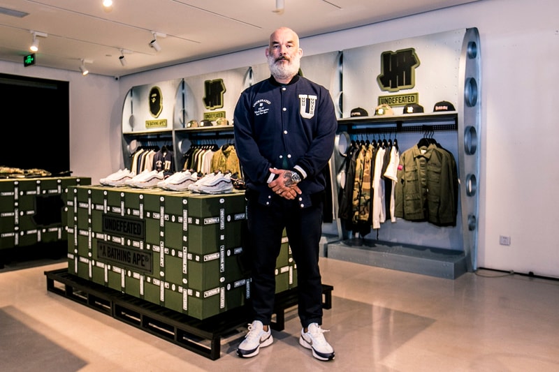James Bond undefeated Shanghai china bape nike 상해 중국 언디피티드 제임스 본드 베이프 나이키 팝업 2017