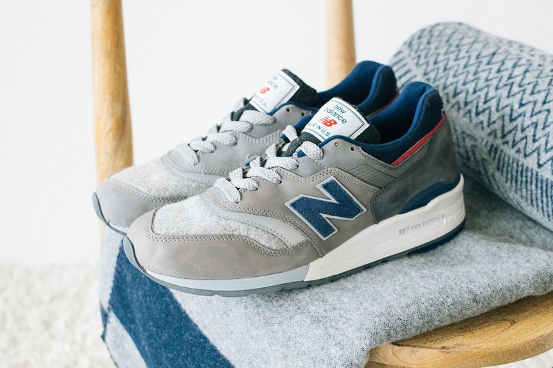 뉴발란스 울리치 997 담요 운동화 new balance woolrich sneakers blanket 2017