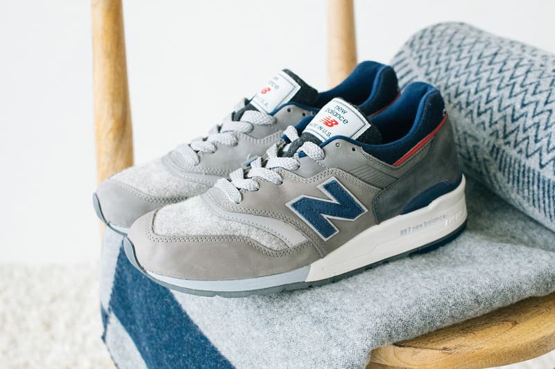 뉴발란스 울리치 997 담요 운동화 new balance woolrich sneakers blanket 2017