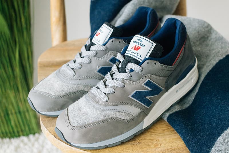 뉴발란스 울리치 997 담요 운동화 new balance woolrich sneakers blanket 2017