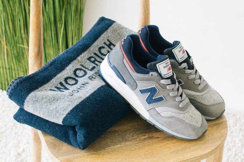 뉴발란스 울리치 997 담요 운동화 new balance woolrich sneakers blanket 2017
