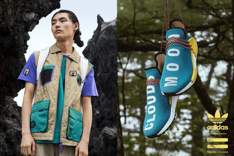 아디다스 오리지널스 퍼렐 휴 하이킹 2017 nmd hu hiking Pharrell outdoor collection collaboration