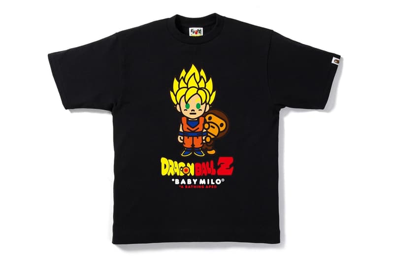 베이프 베이비 마일로의 두 번째 <드래곤볼 Z> 컬렉션 2017 bape baby milo dragon ball