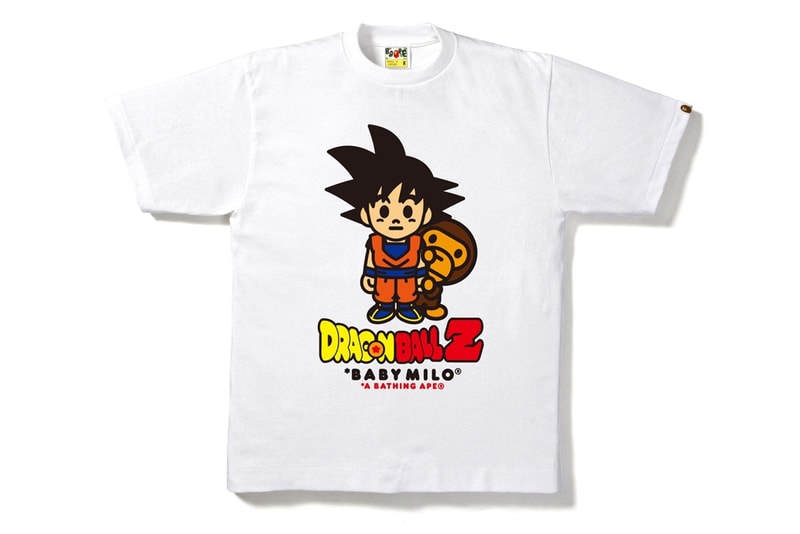 베이프 베이비 마일로의 두 번째 <드래곤볼 Z> 컬렉션 2017 bape baby milo dragon ball