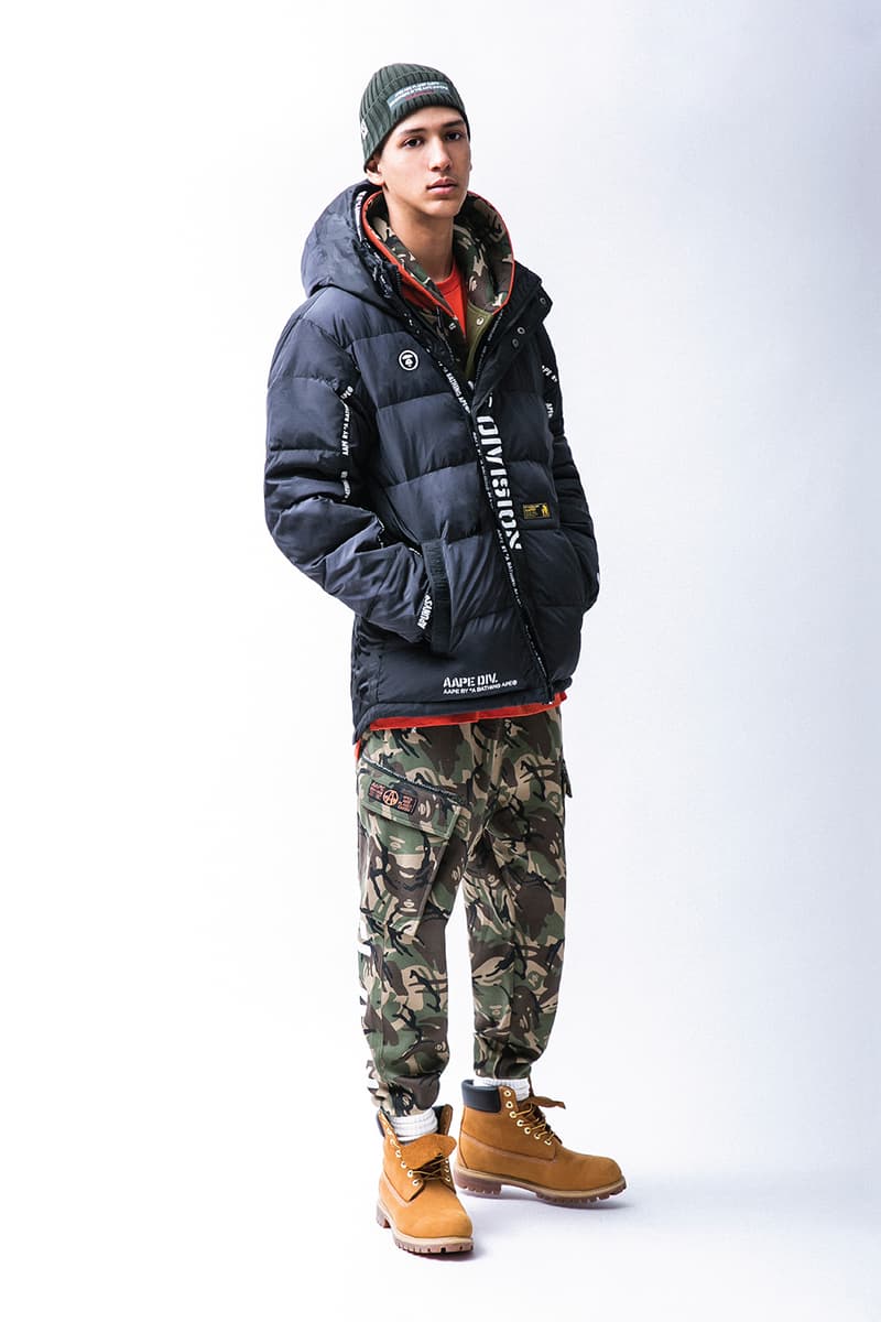 에이프 2017 겨울 컬렉션 winter collection aape a bathing ape neo rock fat bike aape army