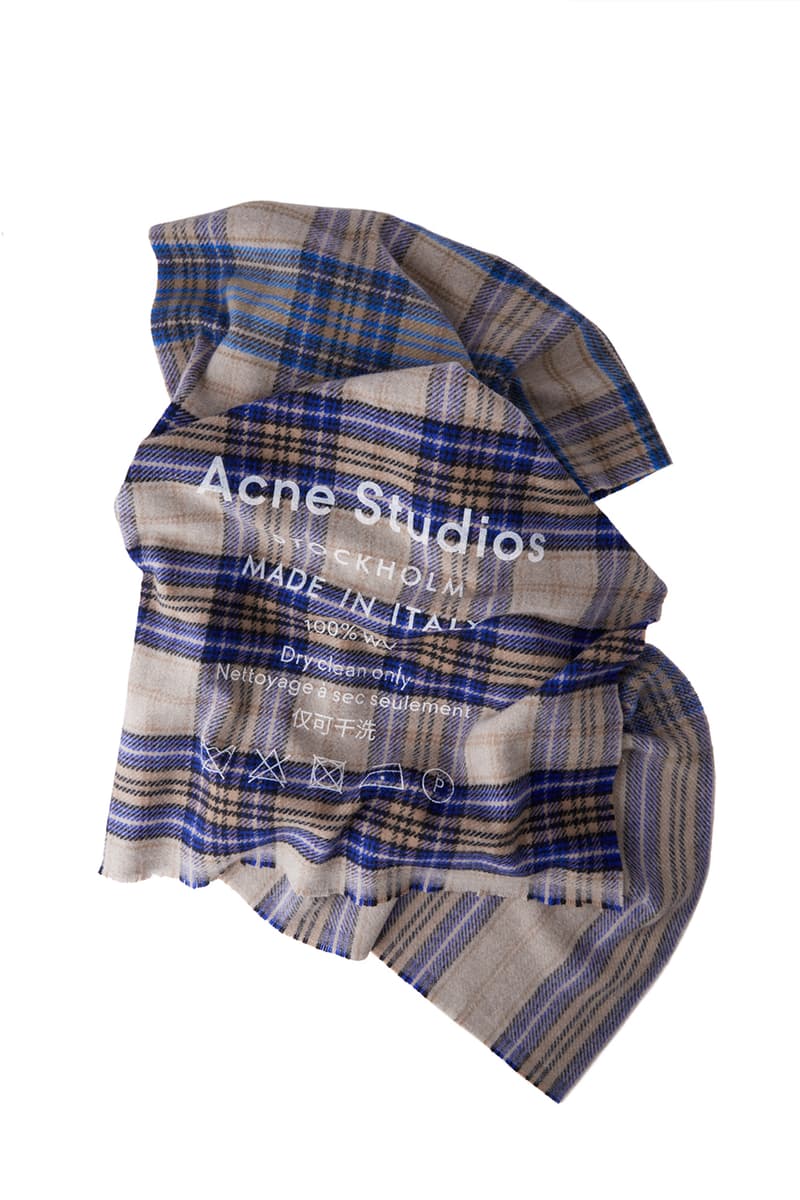 아크네 스튜디오 연말 선물 스카프 겨울 머플러 2017 acne studio holiday gifts scarfs