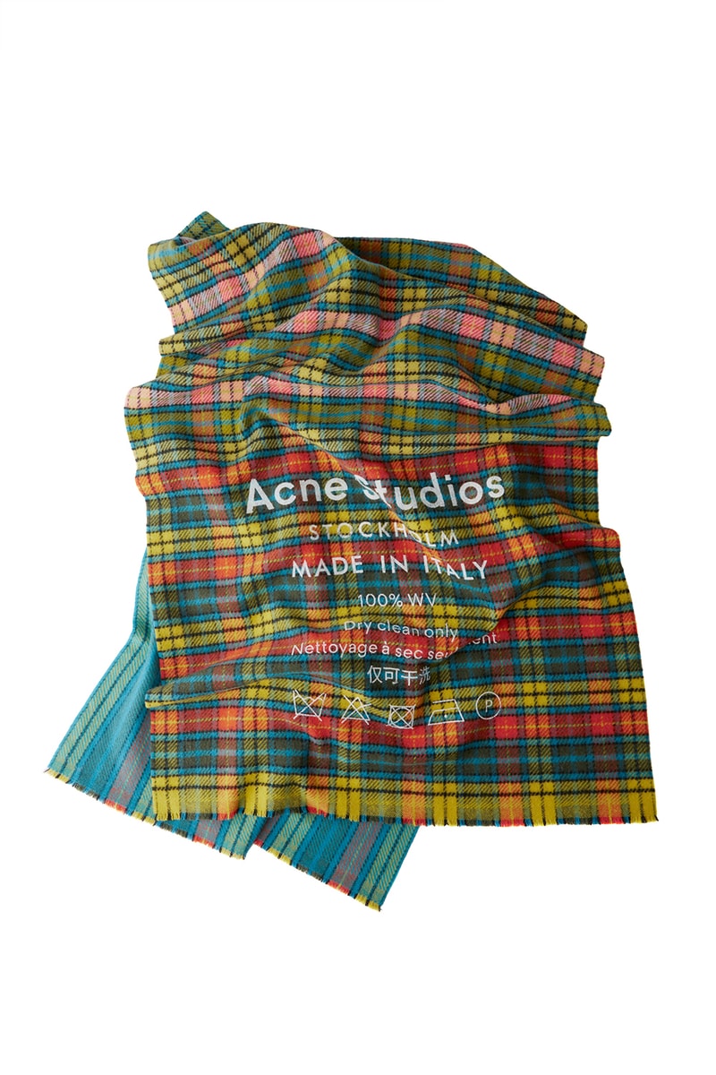 아크네 스튜디오 연말 선물 스카프 겨울 머플러 2017 acne studio holiday gifts scarfs