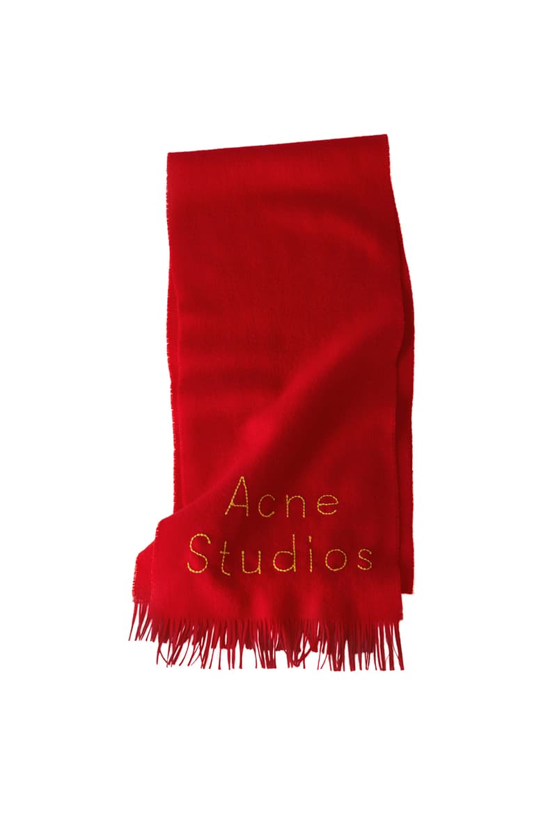 아크네 스튜디오 연말 선물 스카프 겨울 머플러 2017 acne studio holiday gifts scarfs