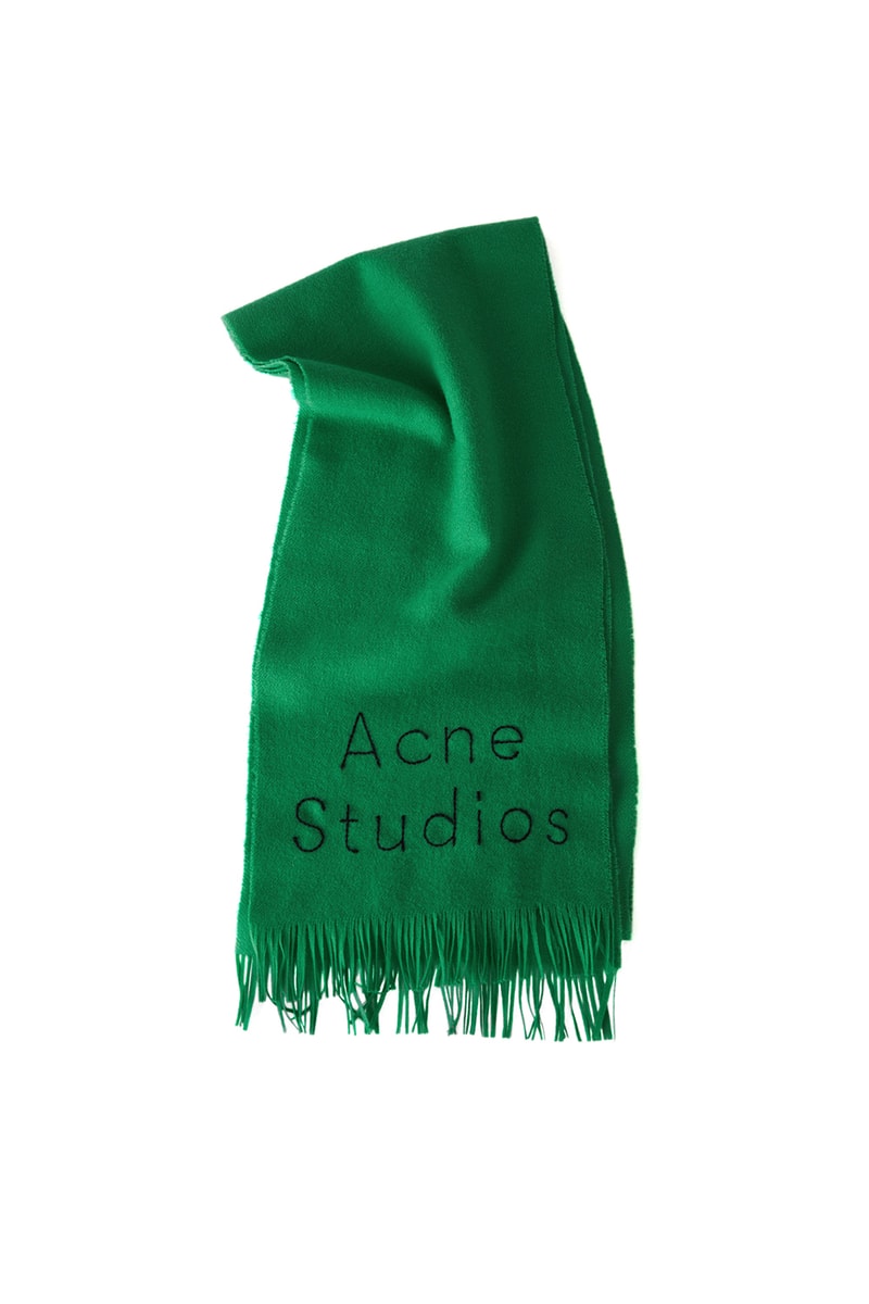 아크네 스튜디오 연말 선물 스카프 겨울 머플러 2017 acne studio holiday gifts scarfs