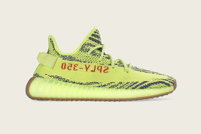 아디다스 오리지널스 이지 부스트 350 V2 세미 프로즌 옐로 2017 Adidas originals yeezy boost semi frozen yellow