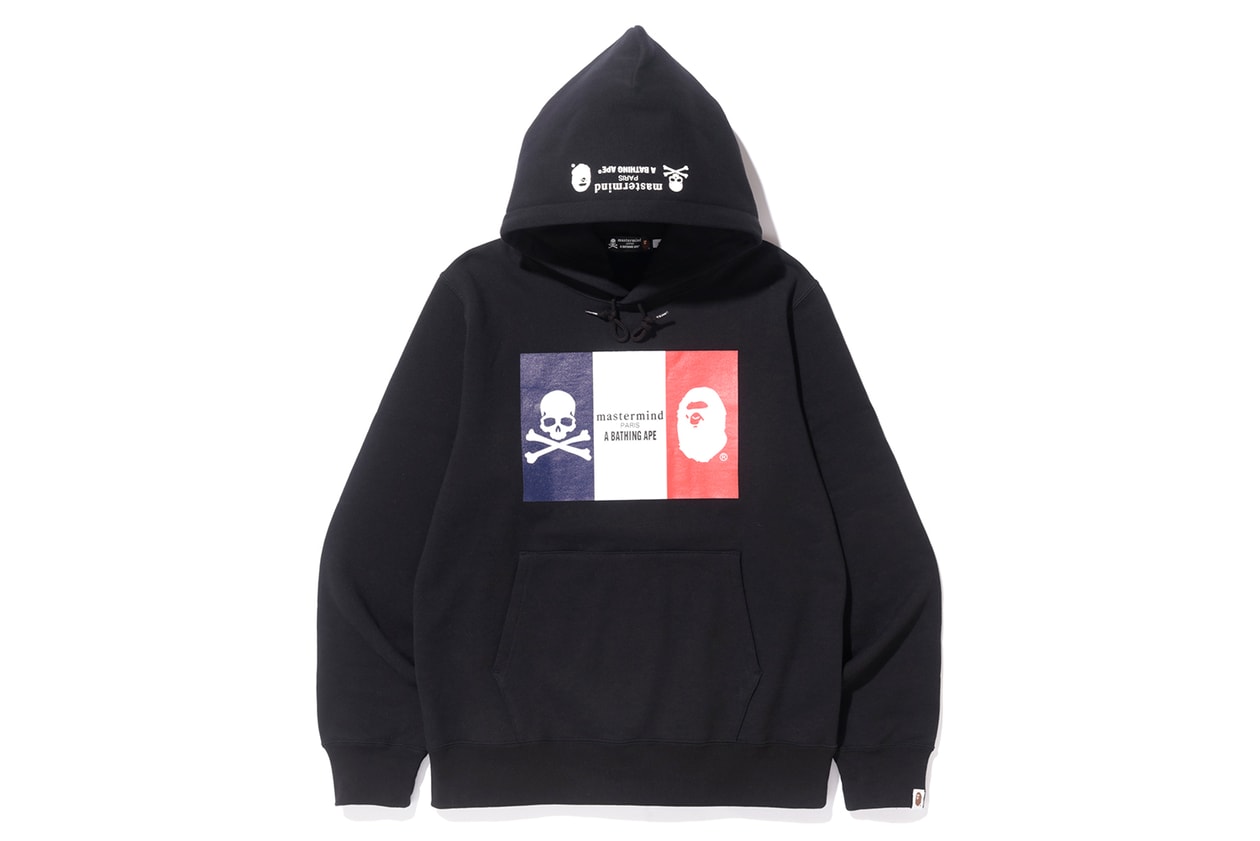 베이프 파리 컬렉션 마스터마인드 재팬 협업 제품 상세 모습 룩북 공개 매장 2017 BAPE Paris open Mastermind Japan Collection collaboration lookbook