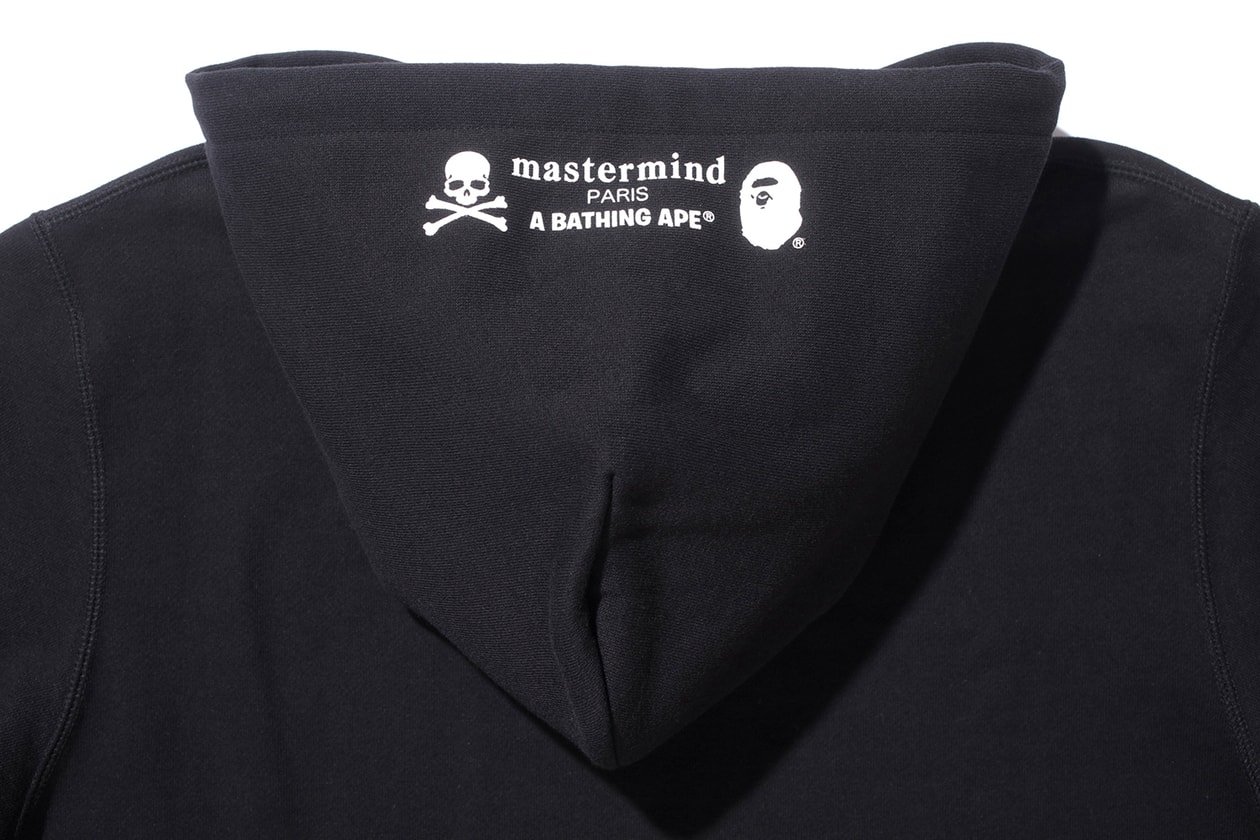 베이프 파리 컬렉션 마스터마인드 재팬 협업 제품 상세 모습 룩북 공개 매장 2017 BAPE Paris open Mastermind Japan Collection collaboration lookbook