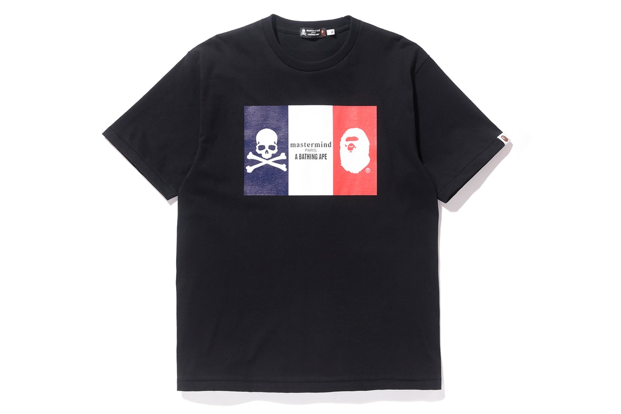 베이프 파리 컬렉션 마스터마인드 재팬 협업 제품 상세 모습 룩북 공개 매장 2017 BAPE Paris open Mastermind Japan Collection collaboration lookbook