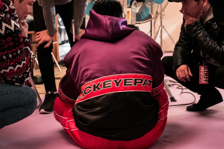 블랙아이패치 2018 SS 런웨이 백스테이지 현장